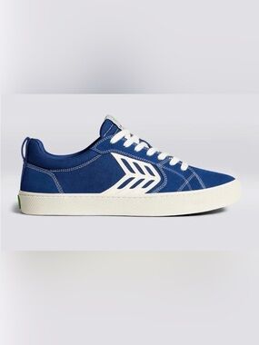 Cariuma Catiba Pro in Mystery Blue Suede Hoka